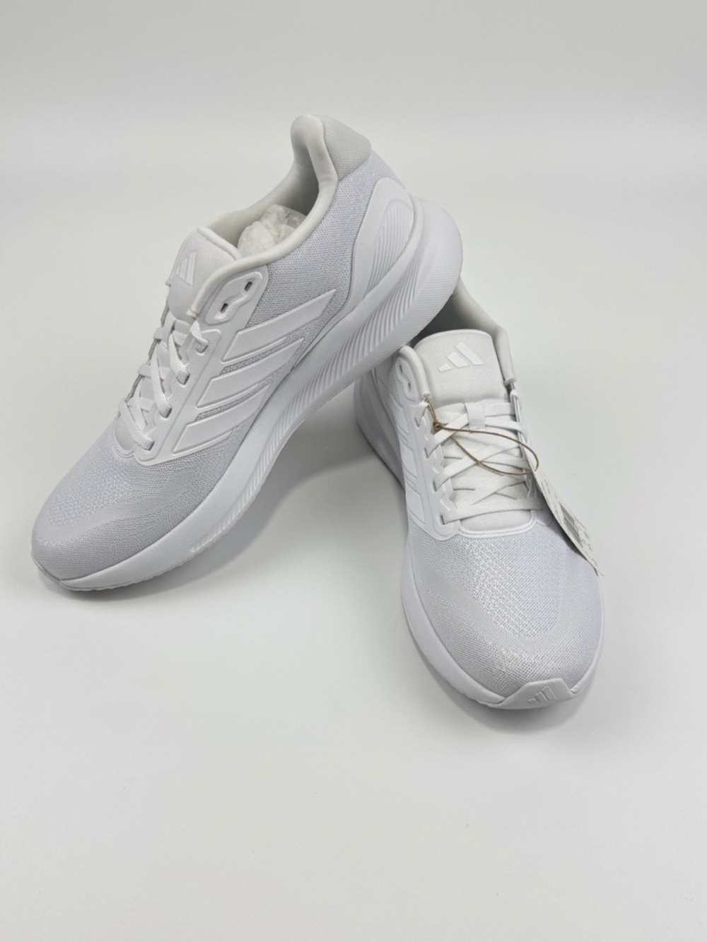 Adidas All White Running Shoes Men’s Size 11.5 Lightweight Sneakers New